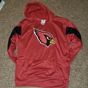 NFL Team Apparel Youth XL 16/18 Arizona Red Cardinals Football Pullover Jacket